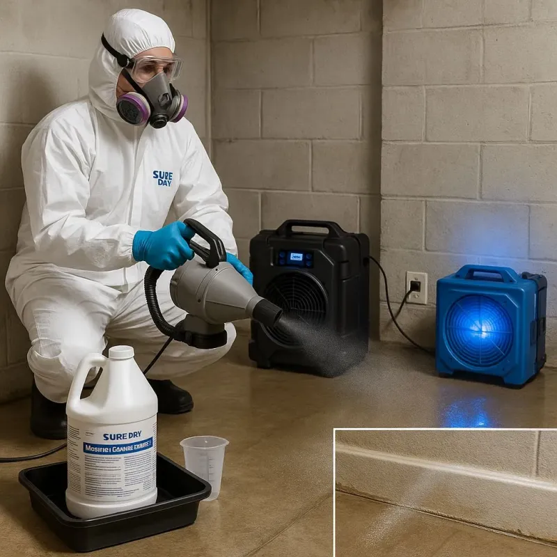 Sanitization and Odor Removal process in Flemington, NJ