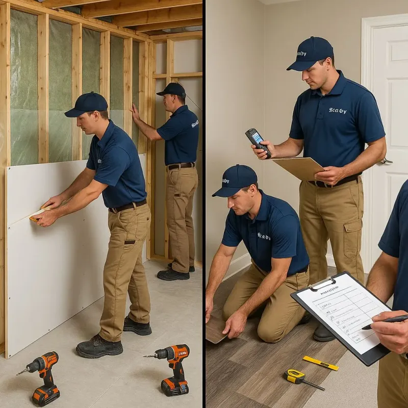 Repairs and Reconstruction process in Flemington, NJ