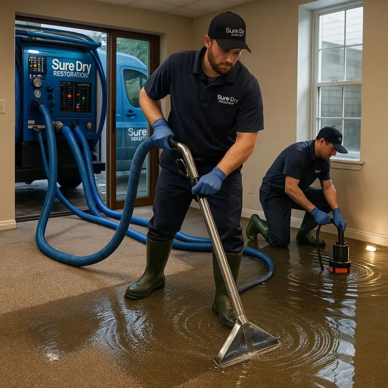 Water Extraction and Removal process in Flemington, NJ